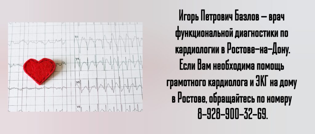 Базлов И.П. - Ростов кардиолог - экг на дому